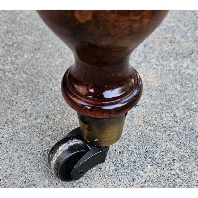 Modern Victorian Style Writing Desk by Fine Furniture Design For Sale In Washington DC - Image 6 of 12