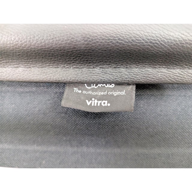 EA 108 Chair in Black Leather by Charles & Ray Eames for Vitra For Sale - Image 12 of 13