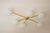 Postmodern Ceiling Lamp in Brass and Murano Glass in the style of Angelo Lelli for Arredoluce For Sale - Image 3 of 10