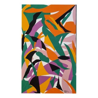 Régine Hermain-Goulesque, Eurythmy I, 1974, Collage For Sale