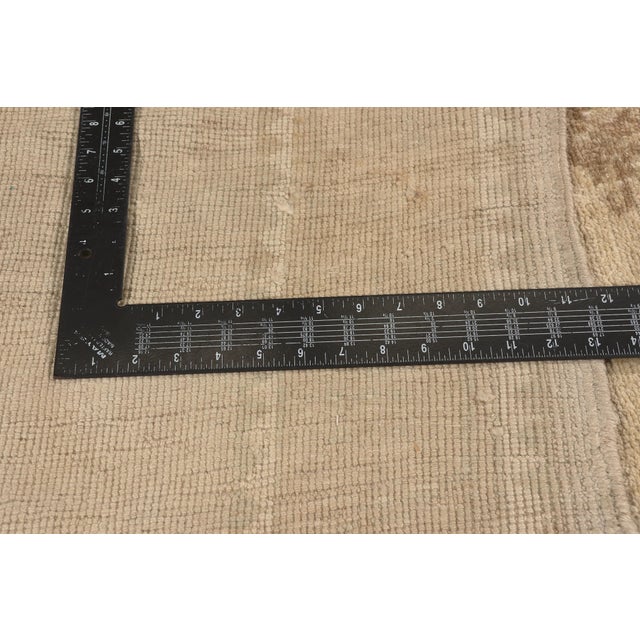 Textile Vintage Turkish Oushak Rug, 07'03 X 11'05 For Sale - Image 7 of 10