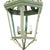 Celadon A Vintage “Visual Comfort” Style Iron Celadon Green Chandelier For Sale - Image 8 of 11