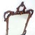 Thomas Chippendale Very Fine c1940s Pierced Carved Mahogany Chippendale Style Wall Mirror MINT For Sale - Image 4 of 14