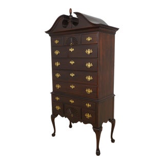 Pennsylvania House Cherry New England Style Highboy For Sale