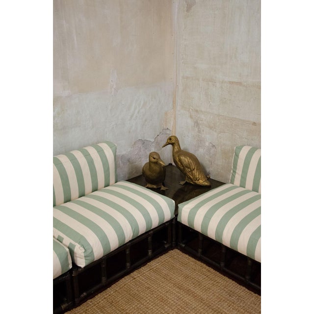 Modular Bamboo Sofa and Coffee Table, 1970s, Set of 6 For Sale - Image 18 of 18