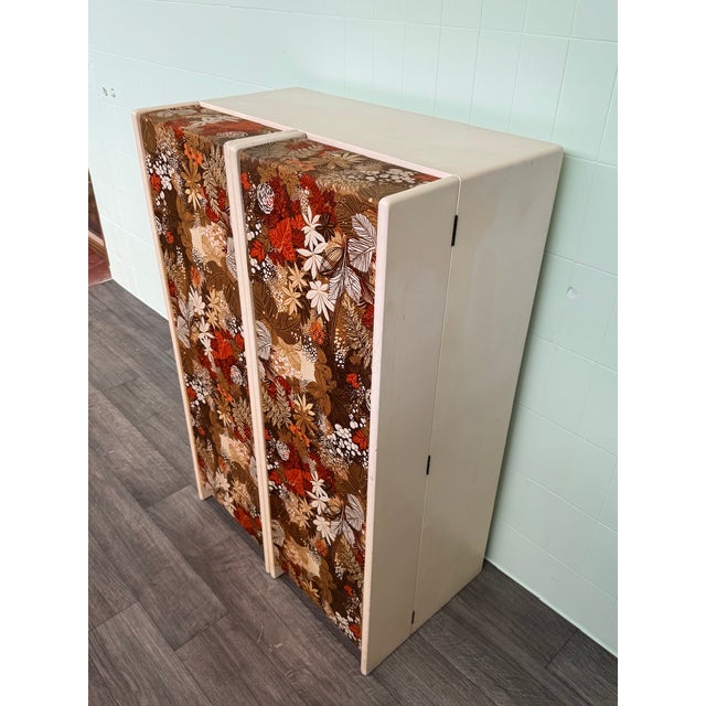 Vintage Italian Handcrafted Folding Bar Cabinet, 1960s For Sale - Image 6 of 18