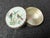 Metal Vintage Chinese Round Porcelain Shard Ring Trinket Box For Sale - Image 7 of 12