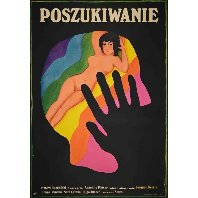 Poszukiwanie - Vintage Poster is a vintage poster realized by Unknown Artist, in 1972. Mixed colored offset print. The...