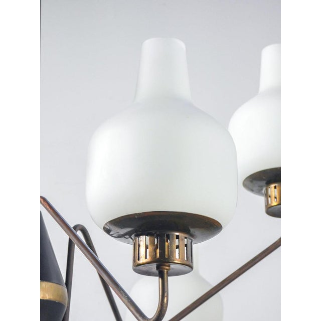 1950s Suspension Lamp from Stilnovo, 1950s For Sale - Image 5 of 12