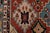Heriz Rug 5’10” X 9’1” Red Wool Vintage Tribal Hand-Knotted Oriental Carpet For Sale - Image 11 of 15