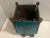 Contemporary Jac R Ouellette (1961-), Vintage, Sculptural Steel Box on Wheels, Removable Lid, Signed, Dated For Sale - Image 3 of 7