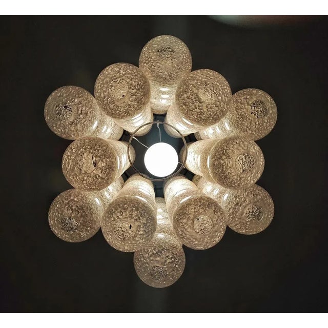 Space Age Model Bubble Pendant Light attributed to Napako, Former Czechoslovakia, 1970s For Sale - Image 4 of 10