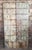 Antique Teak Wood Carved Door – Rustic Farmhouse Garden Entry Door 84 For Sale - Image 9 of 10