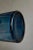 Vintage Blue Glass Vase with Seal Ornament For Sale - Image 16 of 18