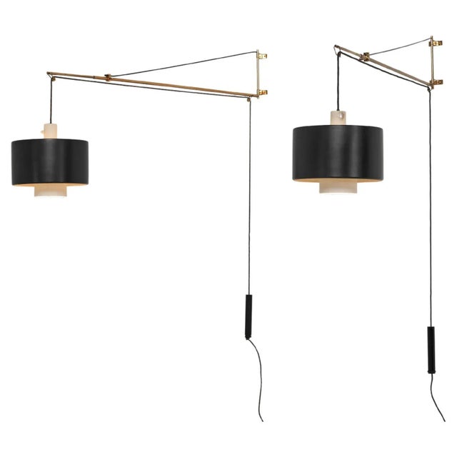 Italian Model 2061 Wall Lamp by Gaetano Sciolari for Stilnovo, 1954 For Sale - Image 16 of 16
