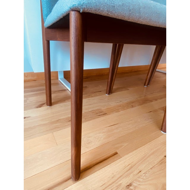 Modern Set of Six Design Within Reach Modern Gray Dining Chairs For Sale - Image 3 of 16