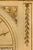 Mid 20th Century French Empire Style Beige Painted Trumeau Mirror with Carved Gilt Décor For Sale In Atlanta - Image 6 of 13