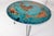 1960s 1960s Large Round Ceramic Tile Table in the Style of Aegitna Vallauris For Sale - Image 5 of 13