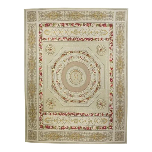 Aubusson Rug 7'8'' X 10'2'' For Sale