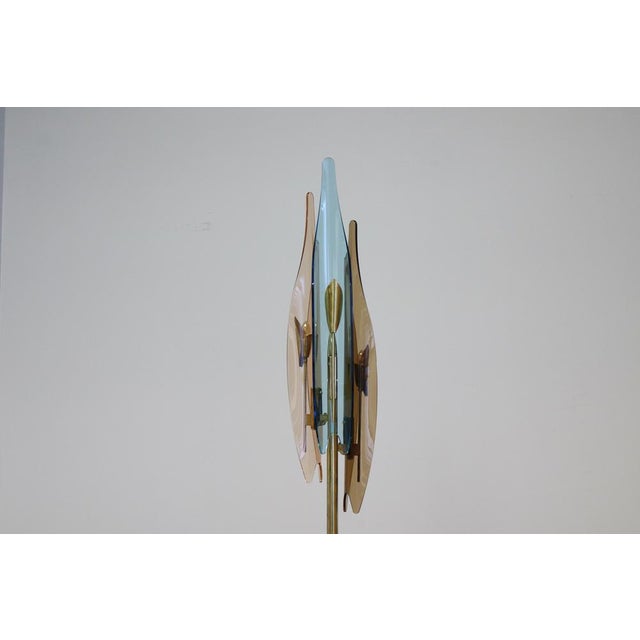 Vintage Dahlia Floor Lamp by Max Ingrand for Fontana Arte, 1958 For Sale - Image 10 of 18