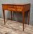 Antique Louis XVI Wooden Dressing Table with Mirror For Sale - Image 3 of 11