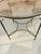 1950s Mario Papperzini for Salterini Garden Dining Table With Drink Holders Italy Rare! Attributed For Sale - Image 12 of 13