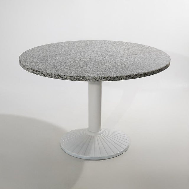 Modern Vienna Table with Granite Top by Peter Noever for Zanotta, 1970s For Sale - Image 3 of 14