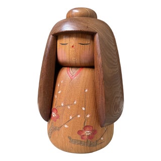 Vintage Sōsaku Kokeshi by Takeda Daisuke, 1970s For Sale