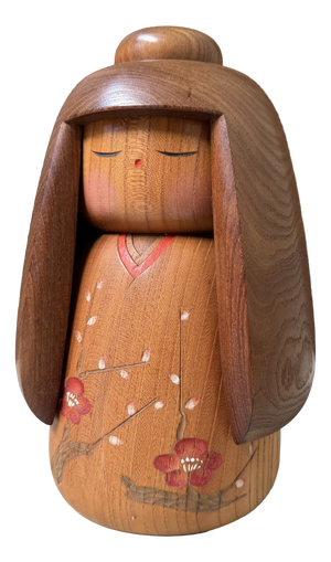 Vintage Sōsaku Kokeshi by Takeda Daisuke, 1970s