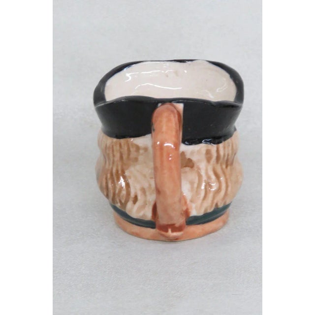 English Occupied Japan Porcelain Small Character Toby Mug For Sale - Image 3 of 12