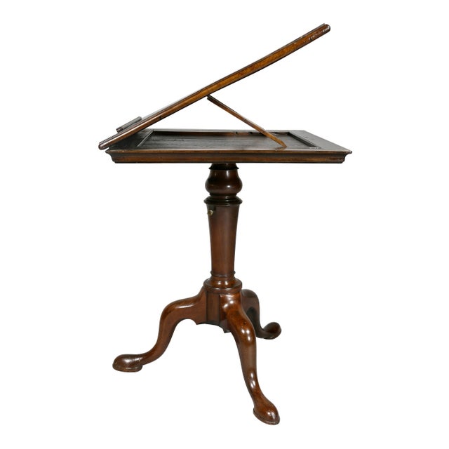 George III Mahogany Reading Stand For Sale In Boston - Image 6 of 9