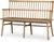 Four Hands Aspen Solid Oak Windsor Bench in Sandy Oak For Sale - Image 6 of 6