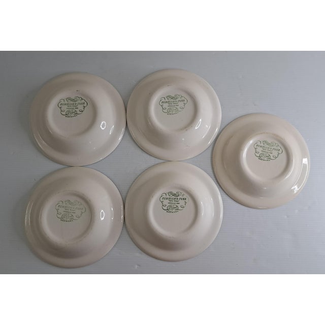 Mid 20th Century Currier & Ives Blue by Royal 8.5" Rimmed Cereal Soup Bowl Early Winter Set of 10 For Sale - Image 5 of 13