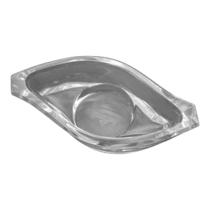 Rosenthal Horizon Lead Crystal Glass Candle Holder Catchall Vide Poche 1980s