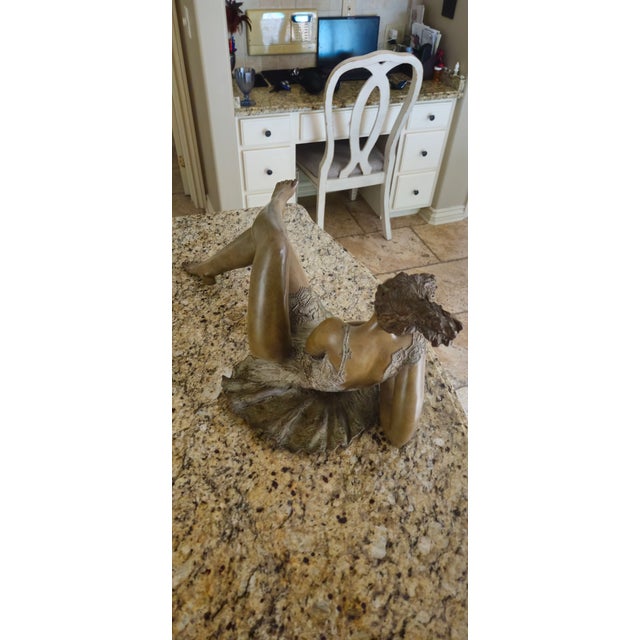 Bronze Josepha "Brigitte" Patinated Bronze Sculpture, 2007 – Limited Edition 13/55 For Sale - Image 8 of 12