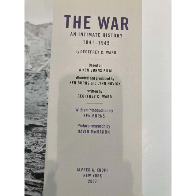 The War: An Intimate History, 1941-1945 Hardcover Book by Ken Burns For Sale - Image 4 of 15