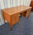 Brown 1960s Domino Mobler Teak Knee Hole Desk For Sale - Image 8 of 9