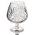 West German Hand Cut Lead Crystal Centerpiece Snifter Vase, 9", Late 20th Century For Sale - Image 9 of 10