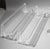 1970s 1970's Modern Lucite Towel Bars- Set of Seven For Sale - Image 5 of 5