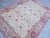 Vintage Pastel Floral Wool Rug, 1960s, in Flawless conditions. Designed 1960 to 1969
