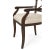 French Provincial Brown Armchair (Set of 2) For Sale - Image 4 of 6