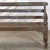Antique Anglo-Indian Teakwood Bench, c. 1900-30, from Rajasthan in the Anglo style with turned legs, rolled arms, and a...