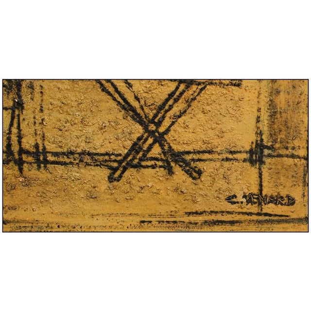 Figurative Mid 20th Century Boiler Room, Claude Venard For Sale - Image 3 of 5