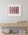 “Sardinelles on Red” Original Impressionistic Watercolor Colored Pencils on Paper Fish Still Life by Anna Novick For Sale In Los Angeles - Image 6 of 12