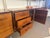 George Nelson modular bookcase, CSS Herman Miller, 1960, comprising four wooden cabinets with hinged doors and drawers,...