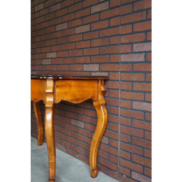 Late 20th Century Milling Road by Baker Furniture Country French Console Table For Sale - Image 5 of 9