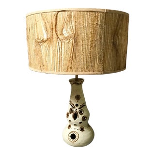 Ceramic Table Lamp, 1950s For Sale