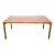 Cb2 Burlwood Veneer Dining Table For Sale