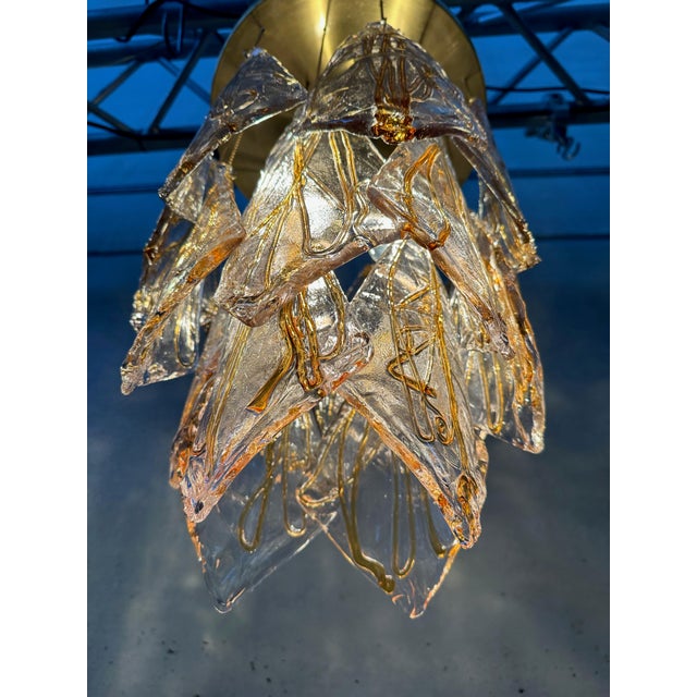 Vintage Murano Glass Chandelier from La Murrina For Sale - Image 6 of 14