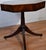 1930s Antique Weiman English Regency Mahogany Leather Top Side Table End Accent Table For Sale - Image 4 of 17